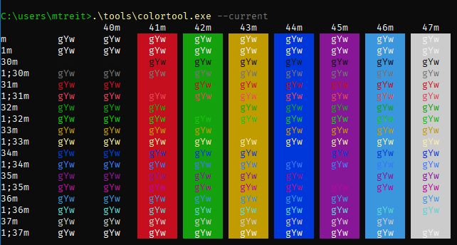 Color combos